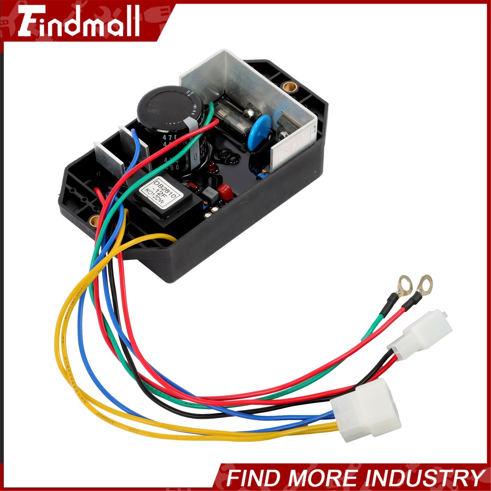 Findmall Automatic Voltage Regulator KI-DAVR-150S AVR 12-15KW Single Phase