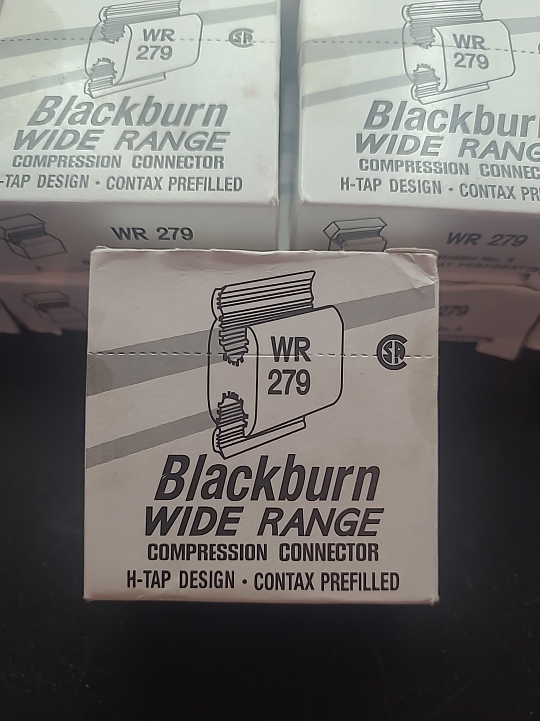 Lot of 25 x Blackburn WR279 Wide Range Compression Connector H-Tap Contax