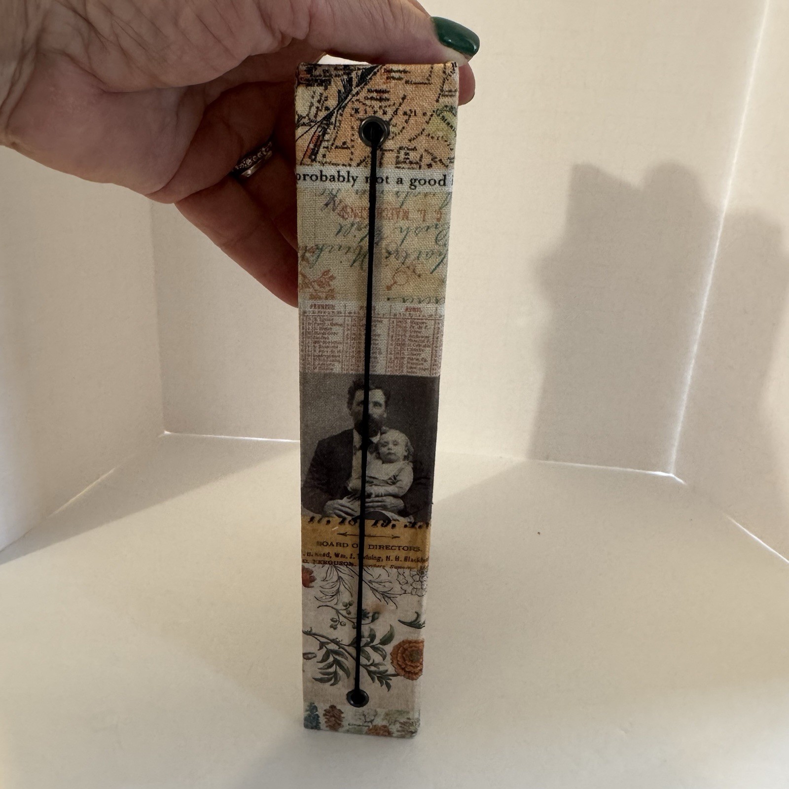 Junk Journal Handmade Travel Size With Blank Calendar And Lined Journal Vintage