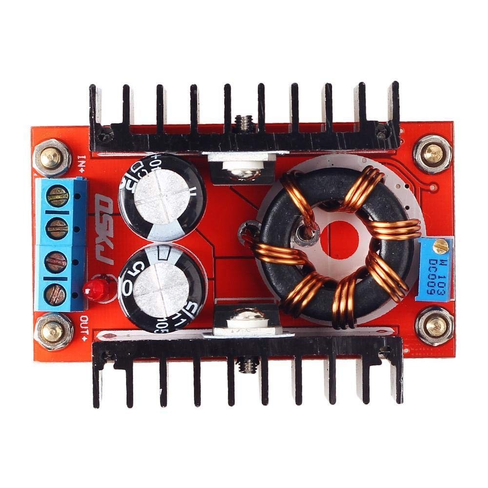 150W DC-DC Step Up Converter 12-32V in to 12-35V Out Adjustable Multicolor