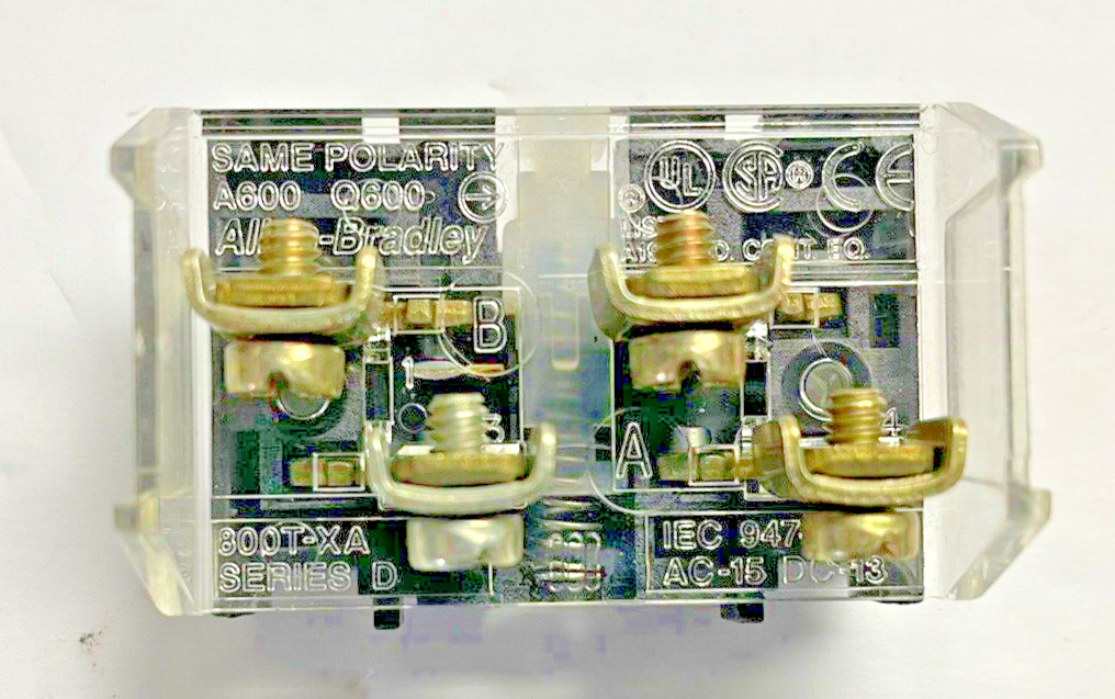 Allen Bradley 800T-XA Contact Block 800TXA