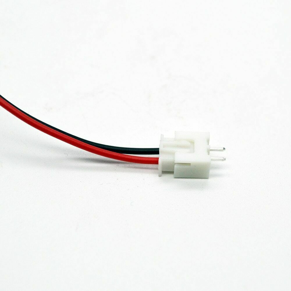 10 Sets/Lot 26AWG JST XH2.54 2 Pin Connector Plug Wire Cable 120mm Length Male