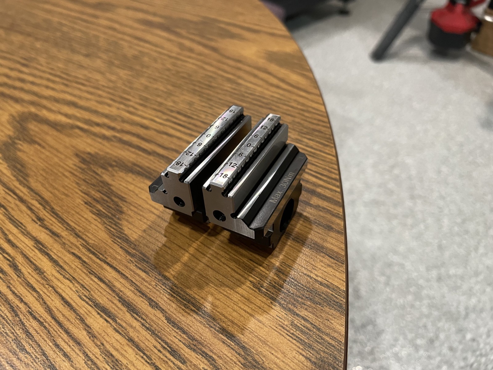 NEW Lang Makro Grip 46 Serrated Vise Jaw Pair 48046‑4620 CNC Technik