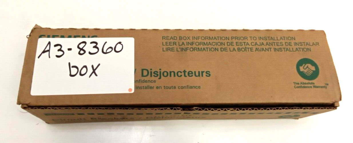 Siemens Q220 Circuit Breaker 20A 2-Pole 120/240VAc 60Hz Type QP Common Trip 6pk