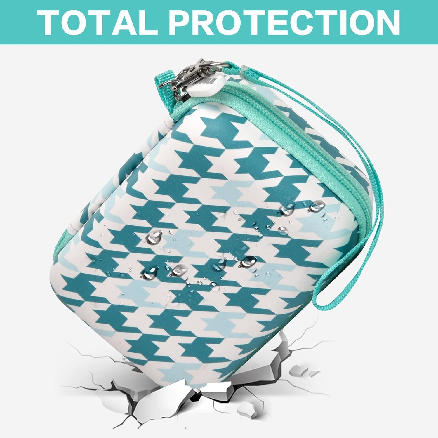 Turquoise EVA Case for Phomemo D30 & NIIMBOT D11 – Durable & Stylish Protection