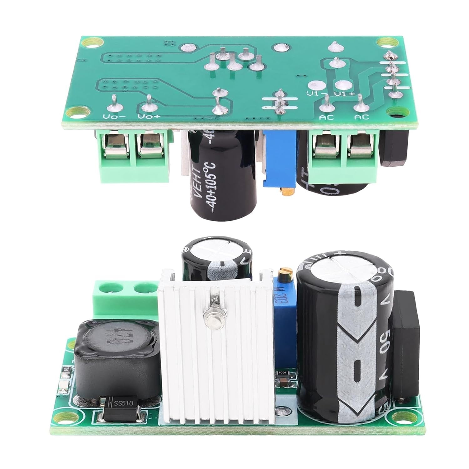 4Pcs AC/DC to DC Step Down Buck Converter AC 5V-30V DC 5V-48V to DC 3.3V-33V Vol