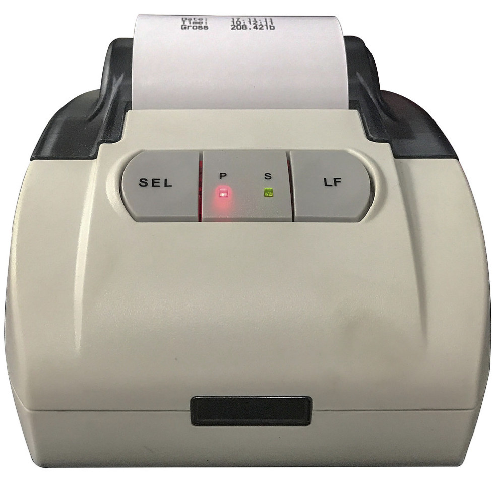 OP-917 Drum Floor Scale with PRINTER Legal for trade 2,000 lb x .5 lb