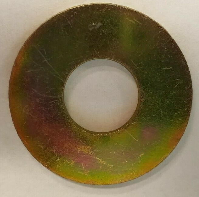 7/16″ Flat Washers USS Grade 8 Yellow Zinc