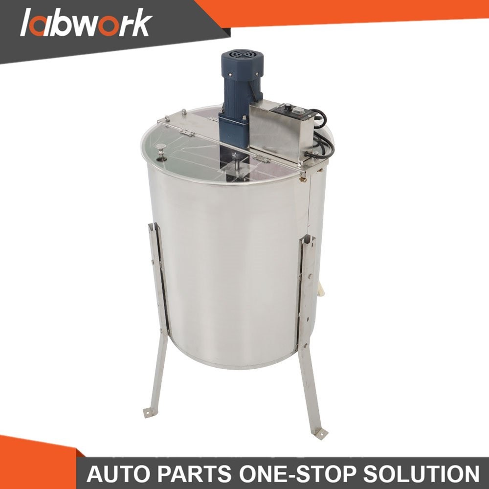 Labwork Stainless Steel Electric Honey Extractor Beekeeping Equipment 4/8 Frames