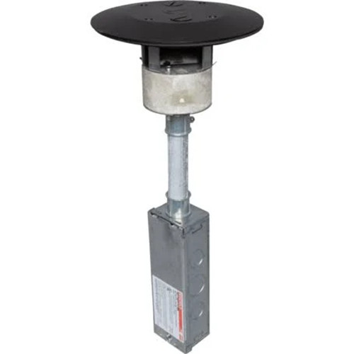 Legrand Wiremold Feed Poke Through Devices Furniture Kit, Black, Multi-Service