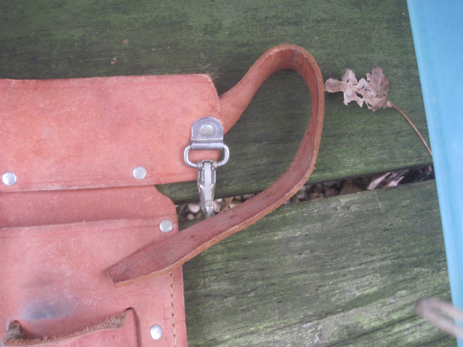 Vtg. Child’s Leather Industrial Safety Belt Co. Pittsburgh, PA. 24″to29″