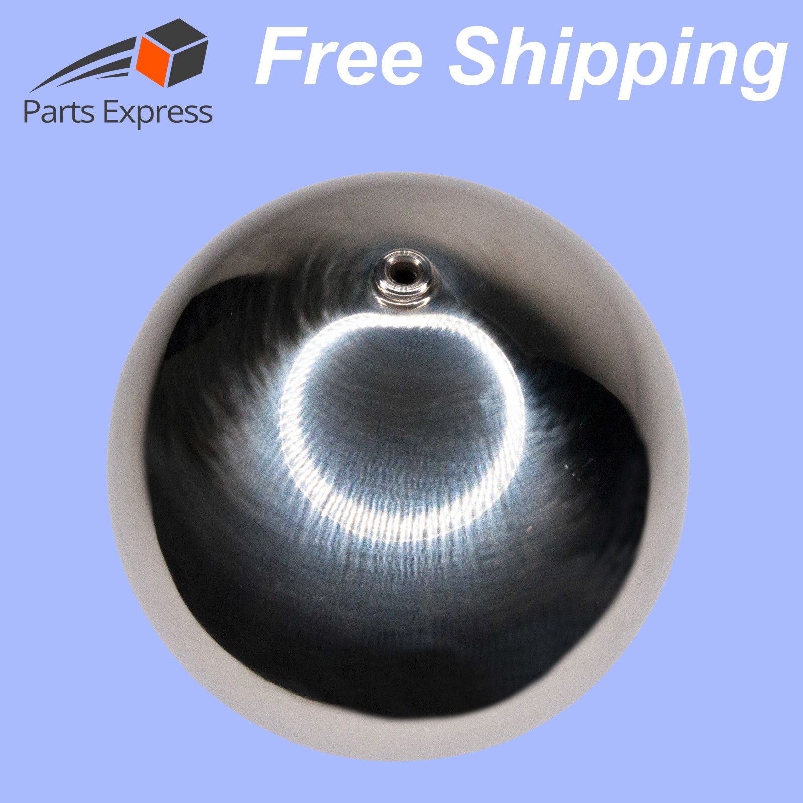 Stainless Steel Float Ball, 5″ Round Heavy-Duty (1 mm Thickness), 1/4″-20 Thread