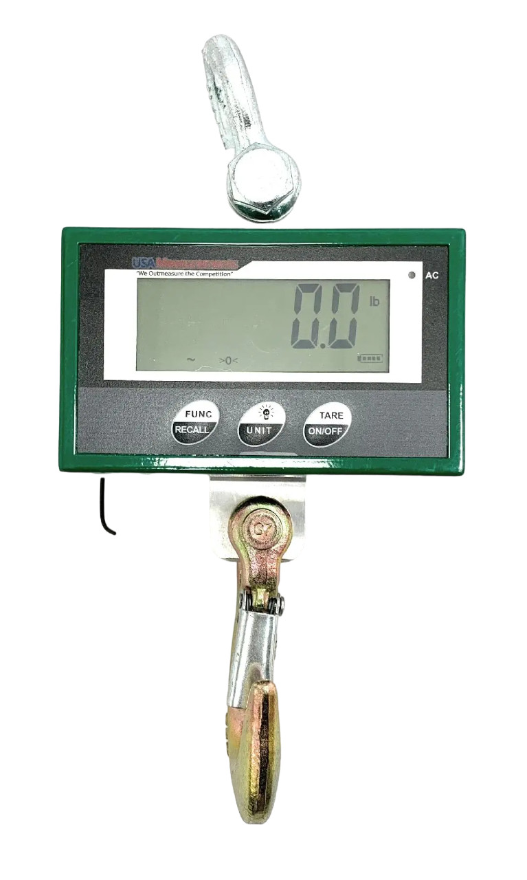 Heavy Duty 1,000 lb Capacity Crane Scale – Accurate Industrial Weighing Scale