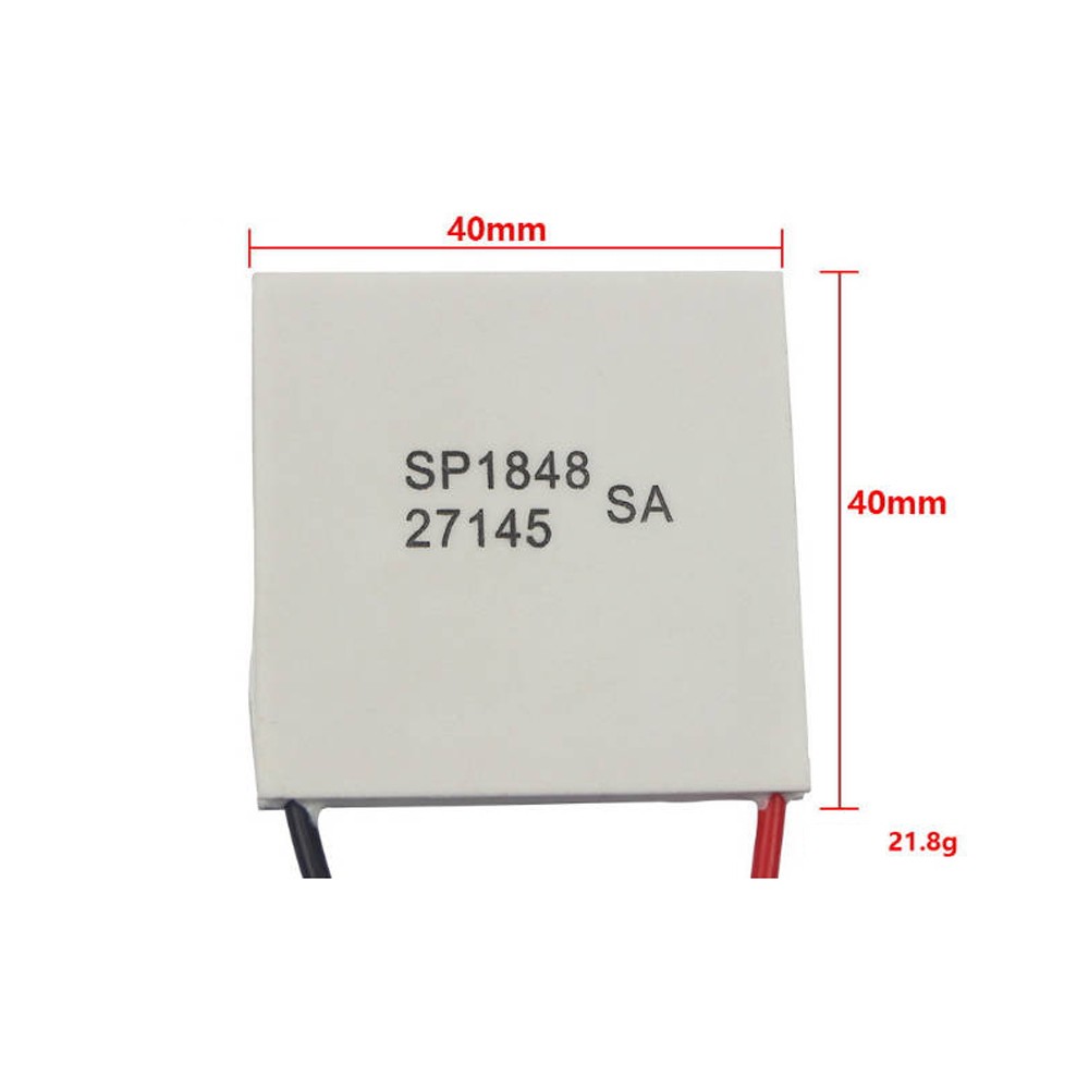 Thermoelectric Generator SP1848-27145 High Temperature Peltier TEG Module 40mm
