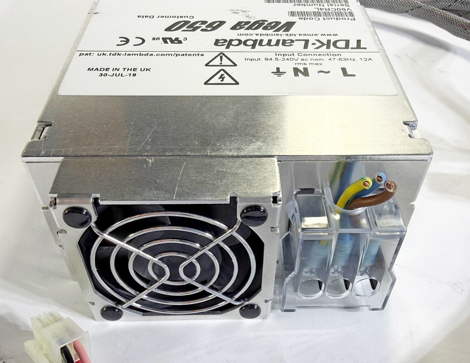 TDK Lambda Vega 650 V60CR4L DC Modular Power Supply 5v/20a 24v/25a 40v/4.5a out