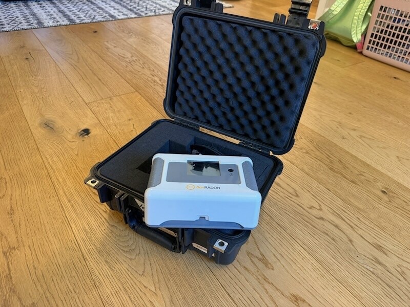 SunRadon 1028 XP machine, in great used condition, with hard case and charger
