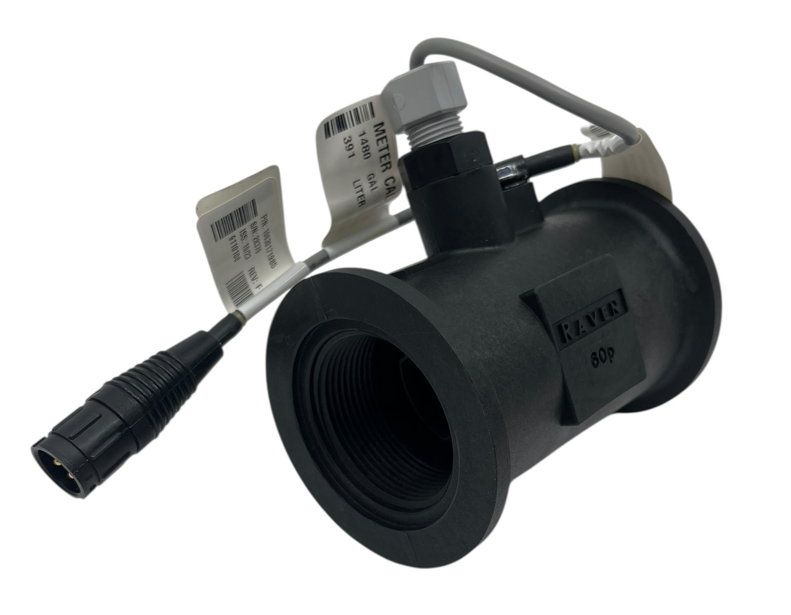 Raven RFM 60P Flow Meter M200 Flanged 1-60 GPM – Reman 063-0171-985 (87265589R)