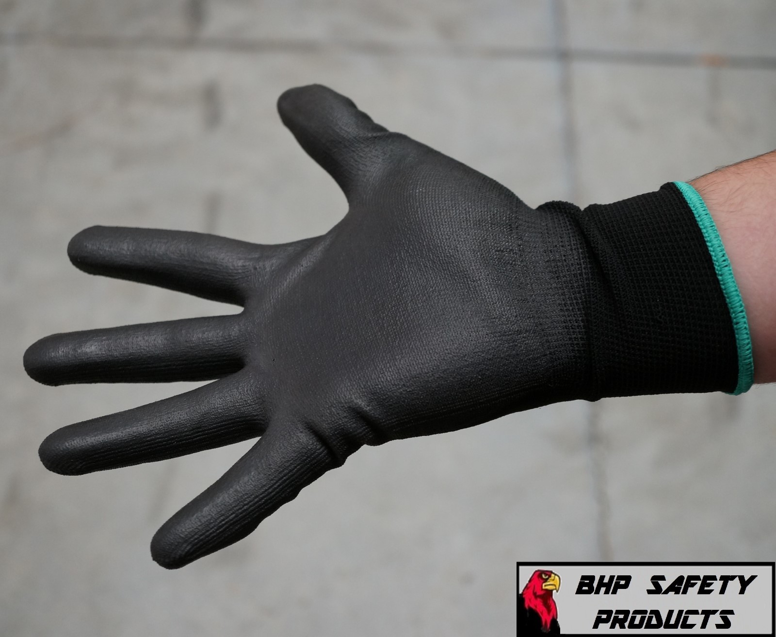 GLOBAL GLOVE PUG17-L POLYURETHANE PU COATED WORK GLOVES SIZE LARGE (144 PAIR)