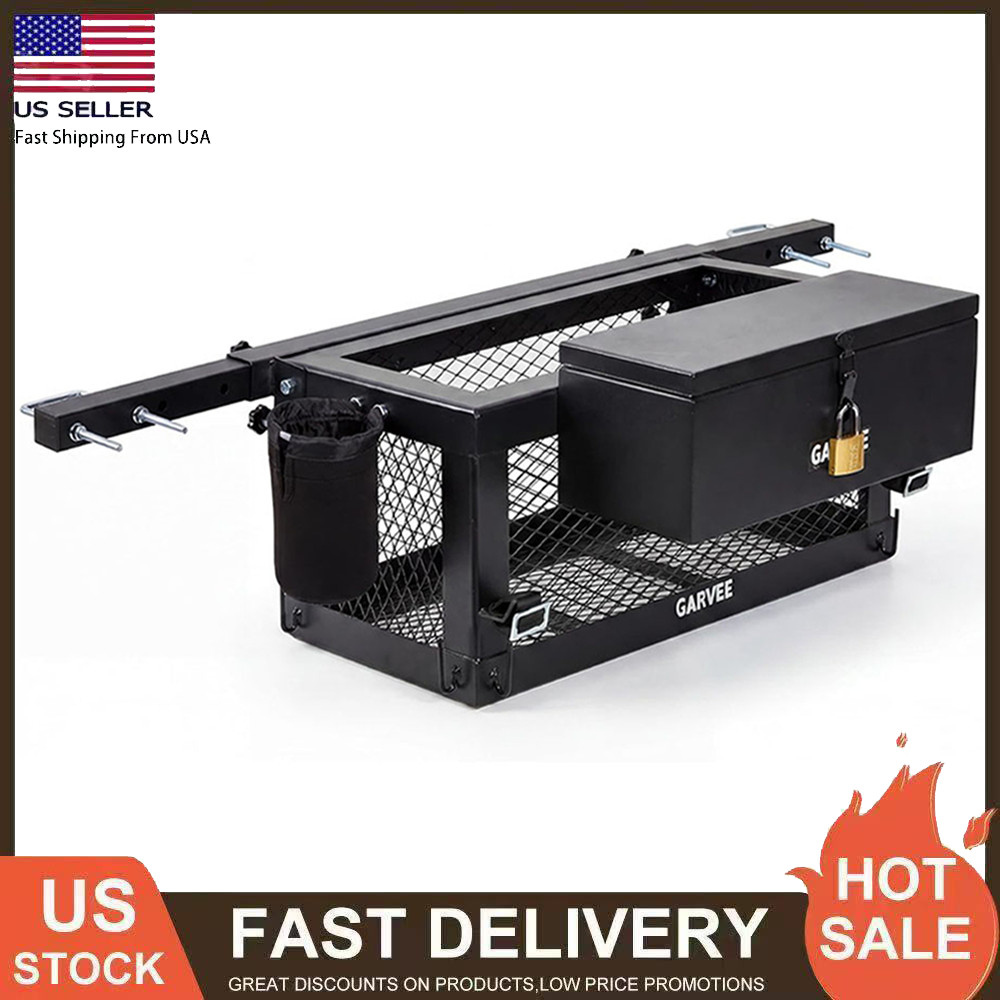 Heavy Duty Tractor Tool Box 24»x 10»x 10» Multi-Function Tractor Accessories