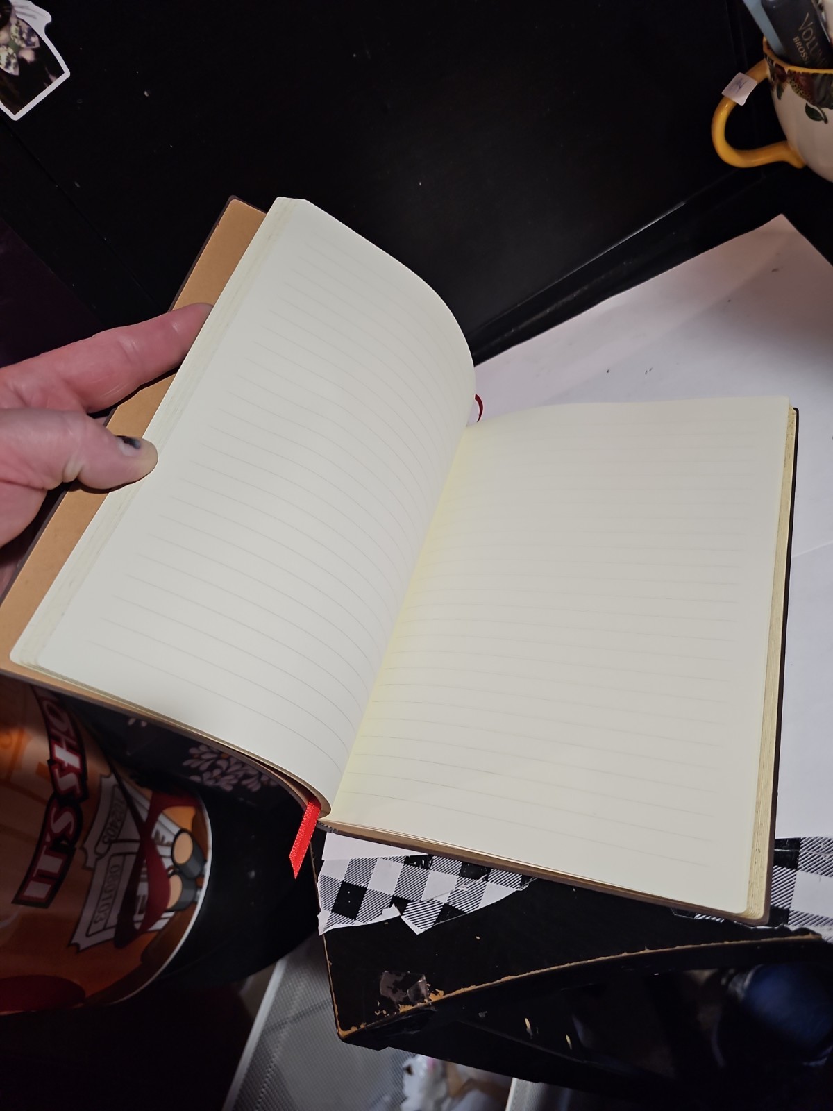New Paper Blanks 7×9 Ochre Journal