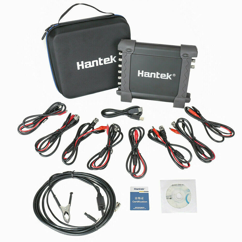 Hantek 8 Channels Generator 1008C Automotive Diagnostic USB Digital Oscilloscope