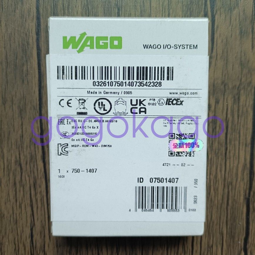 1PCS NEW WAGO 750-1407 Module #MW
