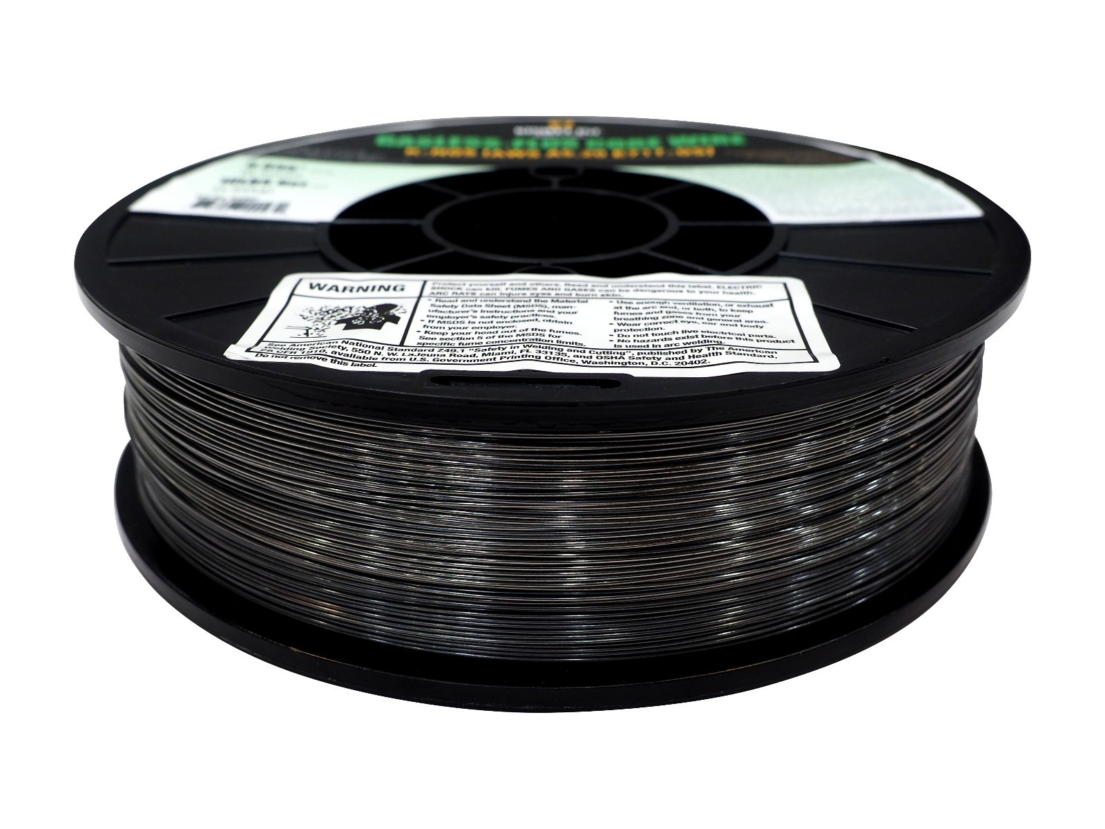 (Made in USA) Kiswel E71T-GS .035 in. Dia 10lb. Gasless-Flux Core Welding wire