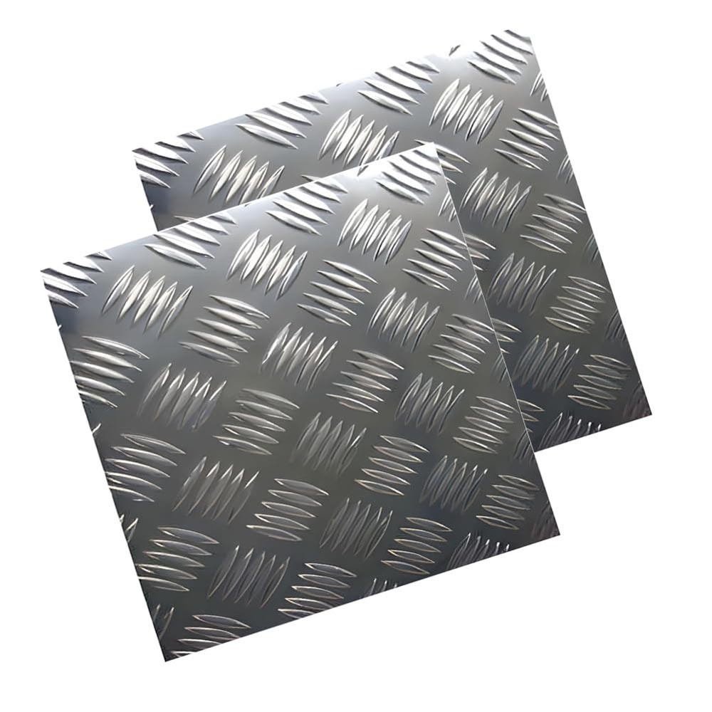 Aluminium Chequer Tread Plate Durbar 5 Bar 1.5mm – 6mm multiple sizes grade 5754