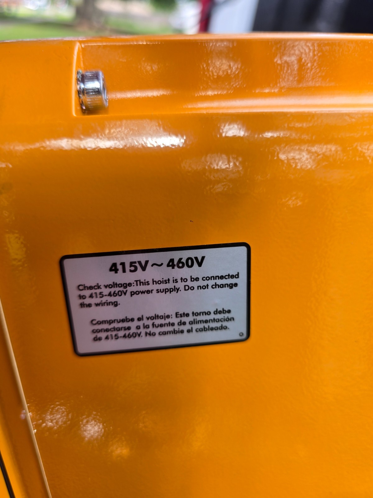 1 ton electric chain hoist