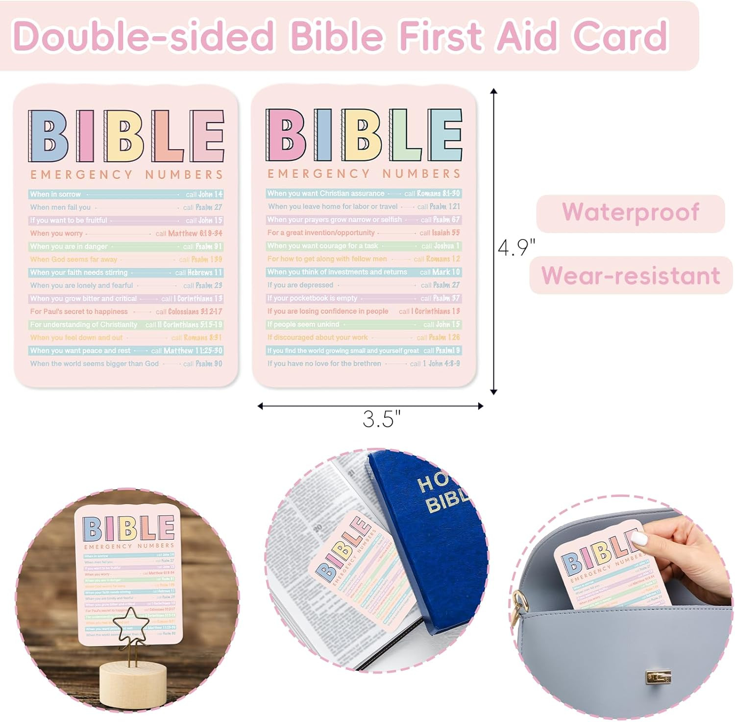 Bible Study Supplies Journaling Kit, Morandi Colored Bible Study Kit