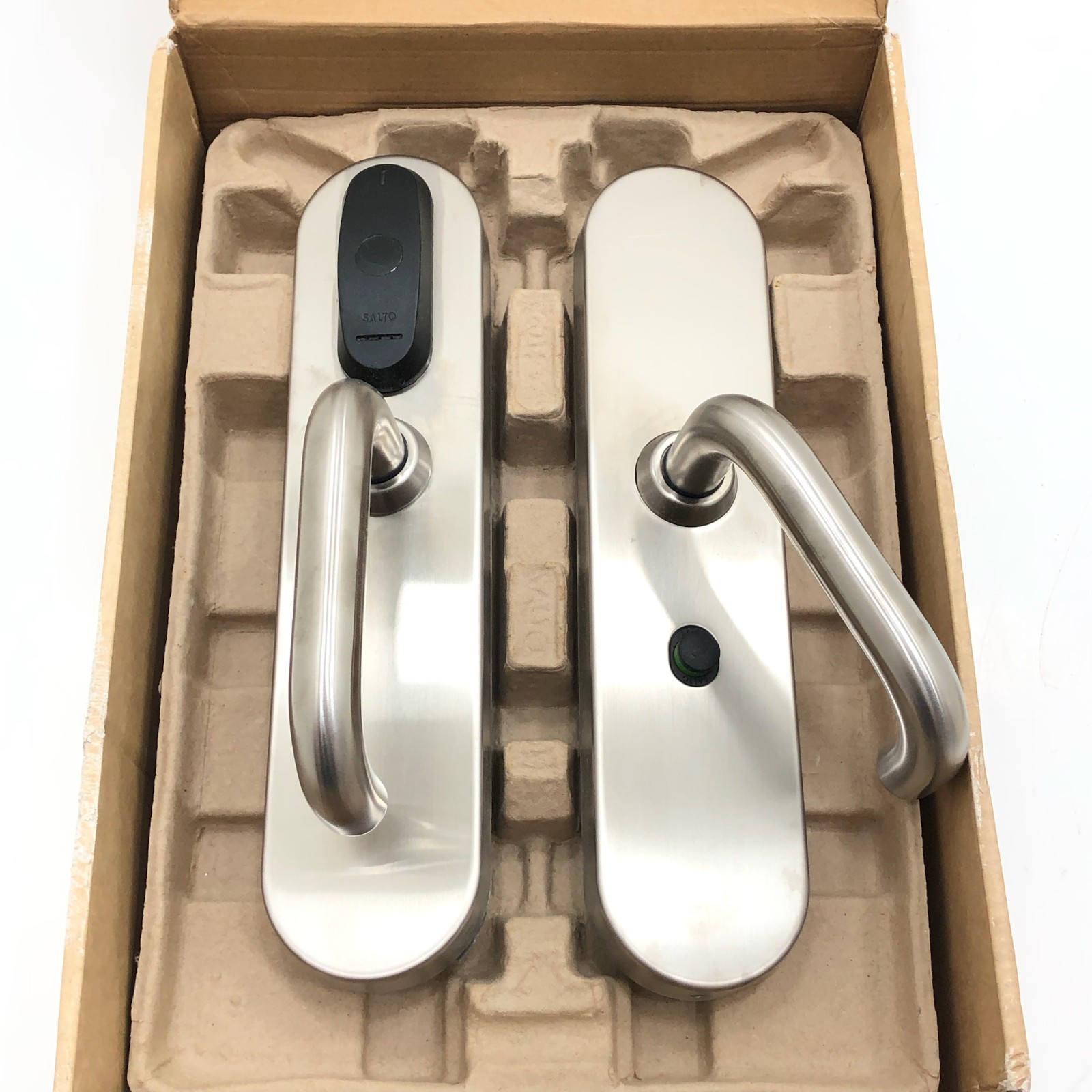 NEW Salto E9656U00IM38 XS4 Original ANSI RF Reader Handle w Privacy Thumbturn