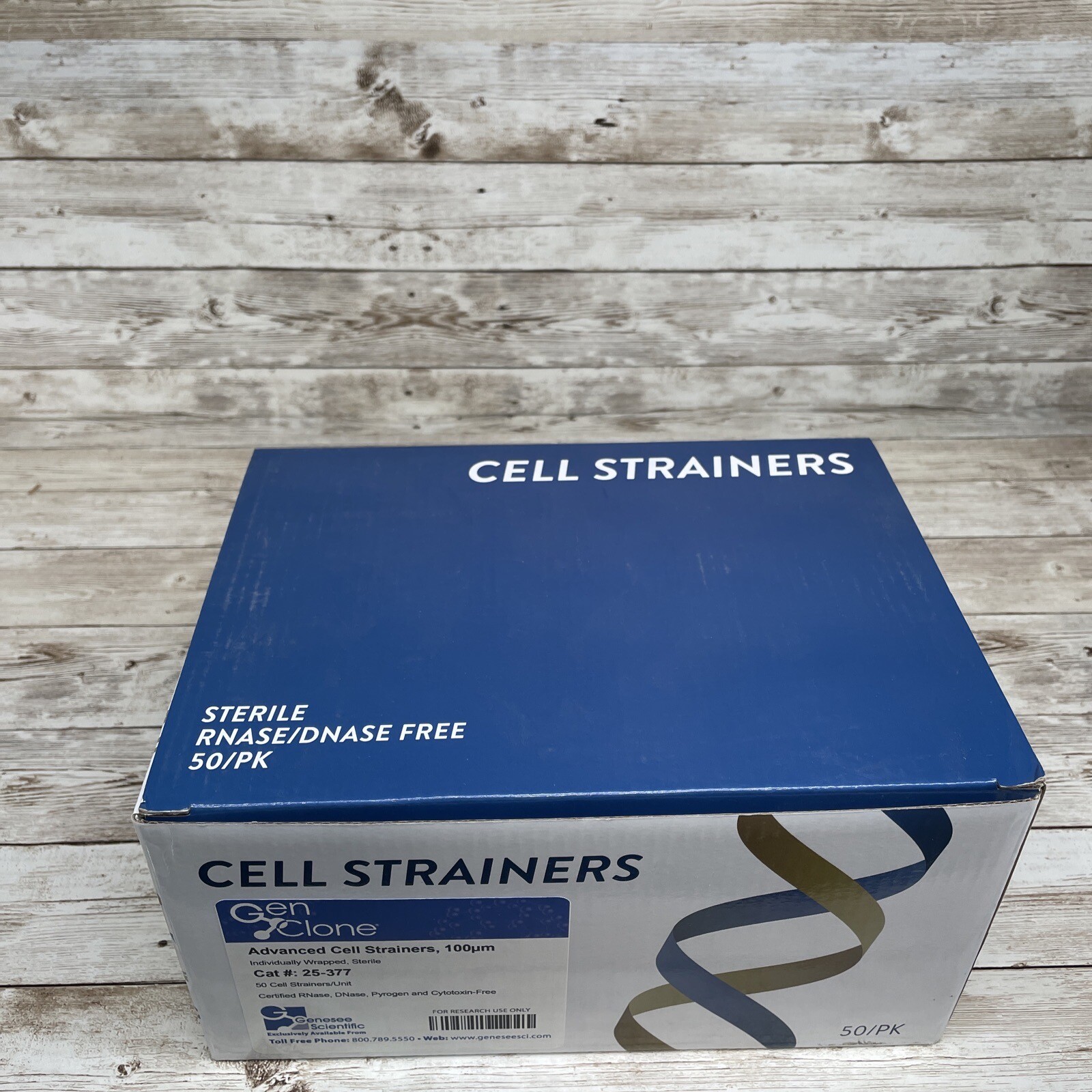 Gen Clone Advanced CELL STRAINERS #25-377, 100μm (50 Units) *See Date*