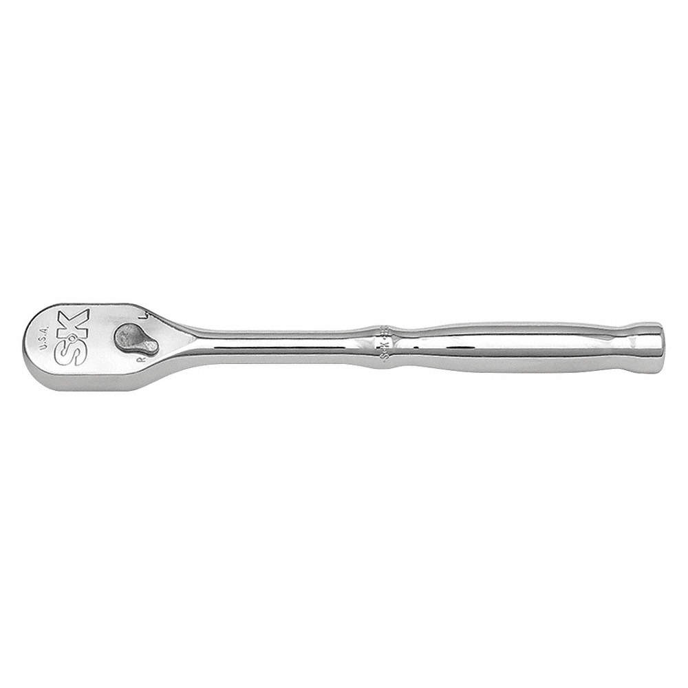 SK PROFESSIONAL TOOLS 80220G Hand Ratchet, 12 in, Chrome, 1/2 in 484N62