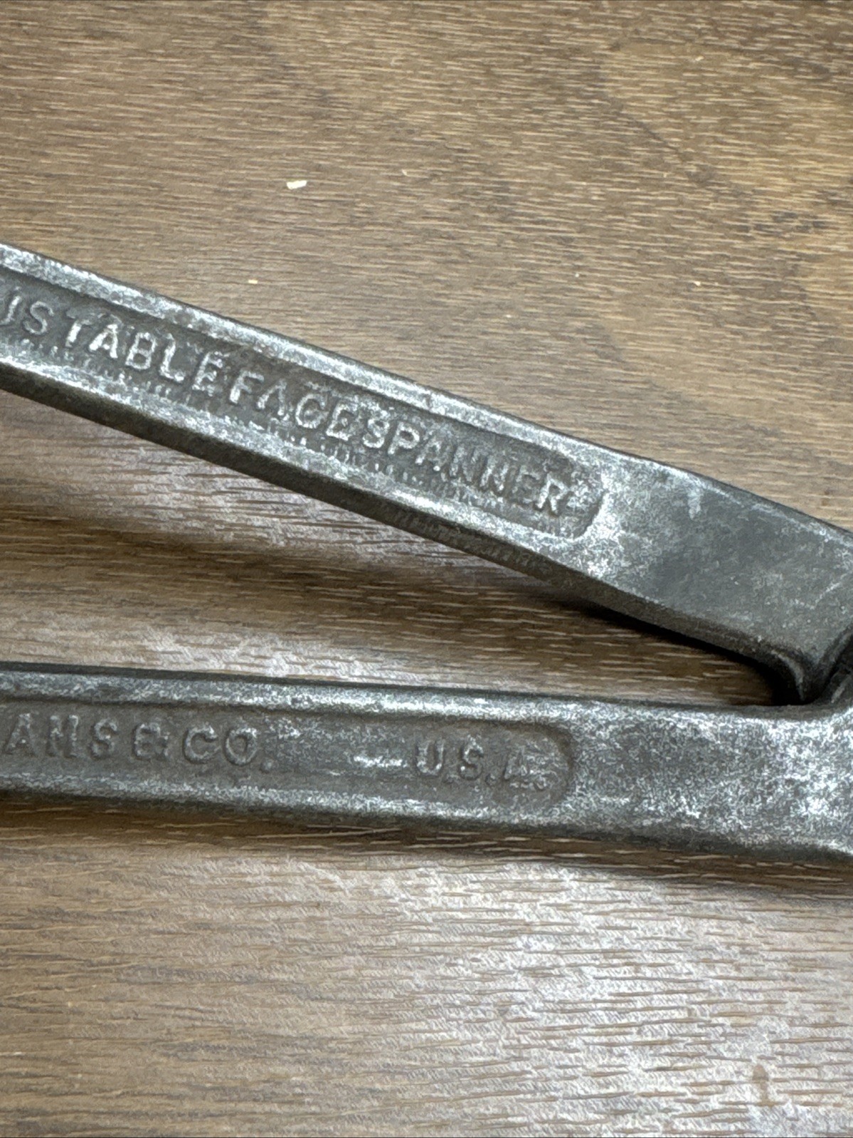 3/16″ Pin Diameter up to 2″ Max Adjustable Face Spanner Wrench Williams USA #482