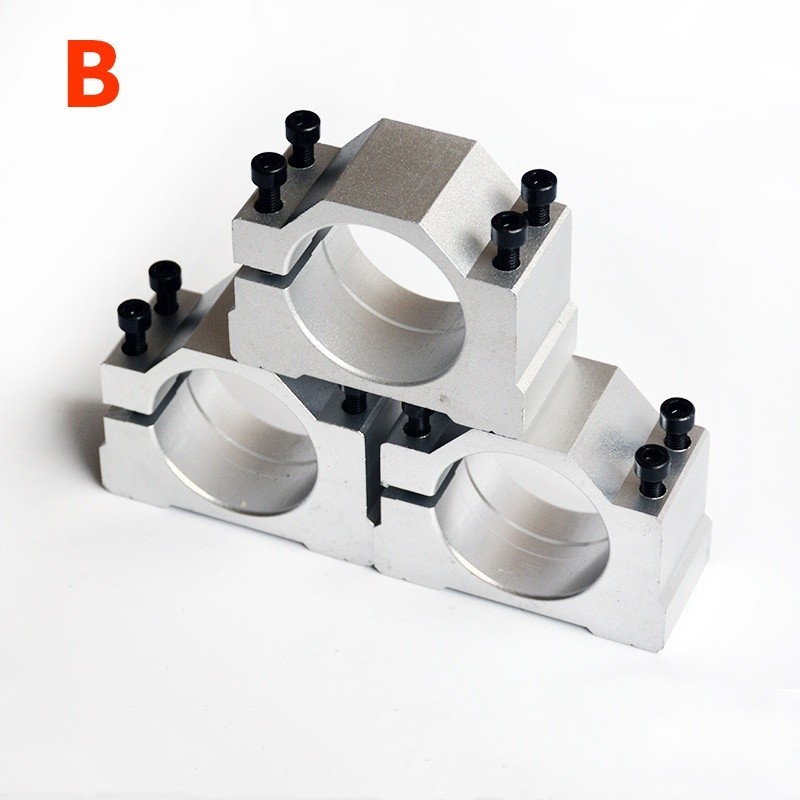 CNC spindle motor fixture 20/36/48/52/65/80/85/90 Aluminium profile material