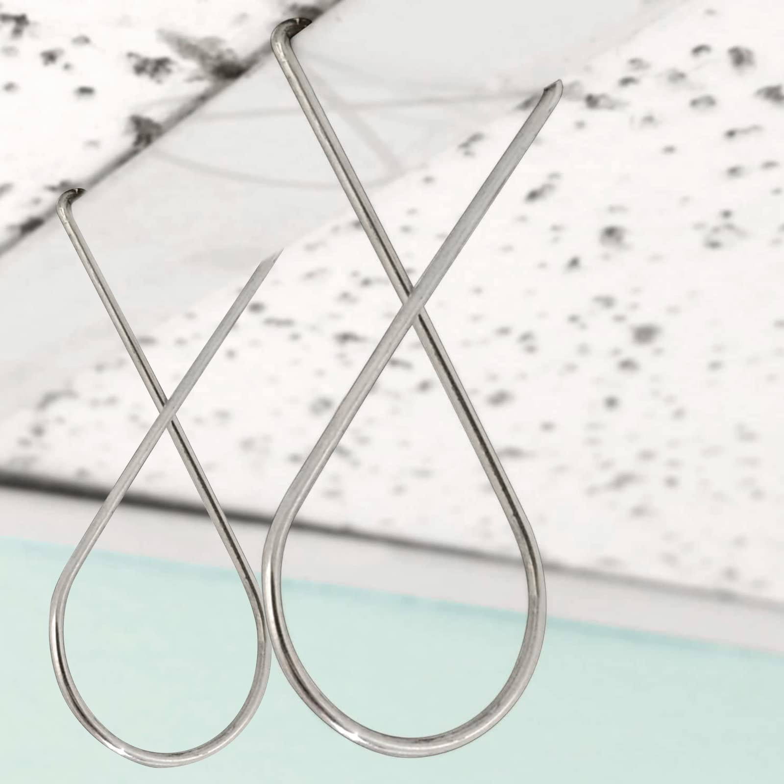 Vicenpal 100 Pcs Drop Ceiling Hooks Bulk for Classrooms Offices Hanging Set, …