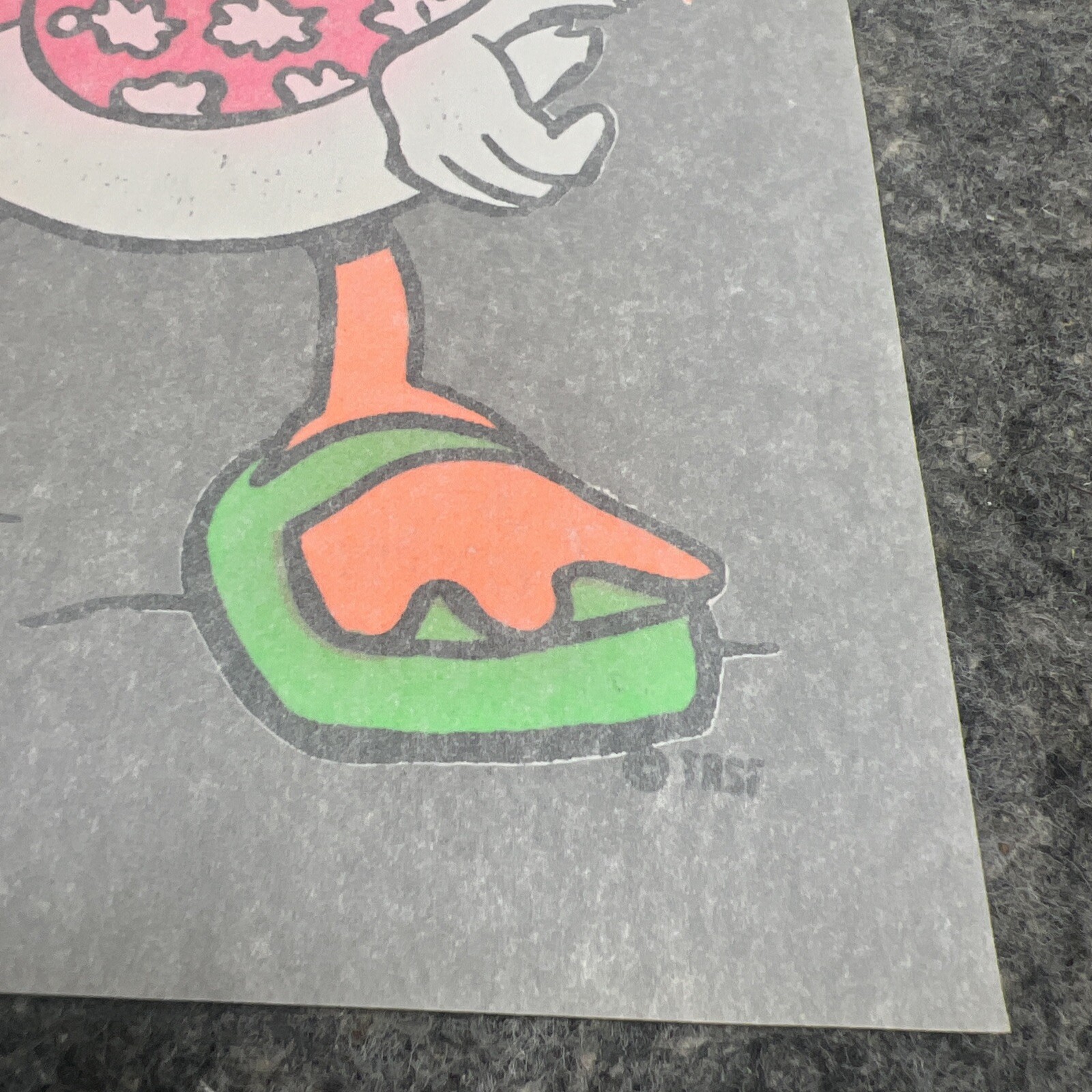 VTG Original 1980’s Neon Beer Party Duck Iron On Transfer ~12″ x 6.5″
