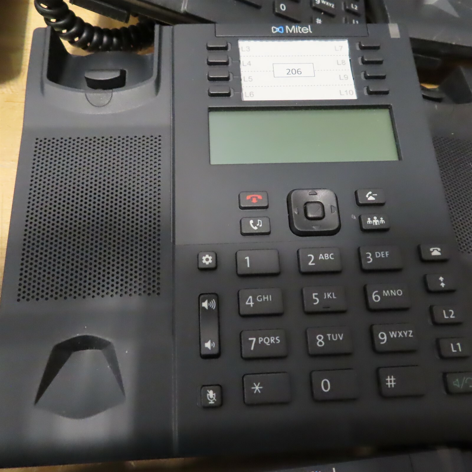 Aastra Mitel 6865i 9-Line Gigabit SIP Display Phone Black IP 6865i 65i Lot 5x