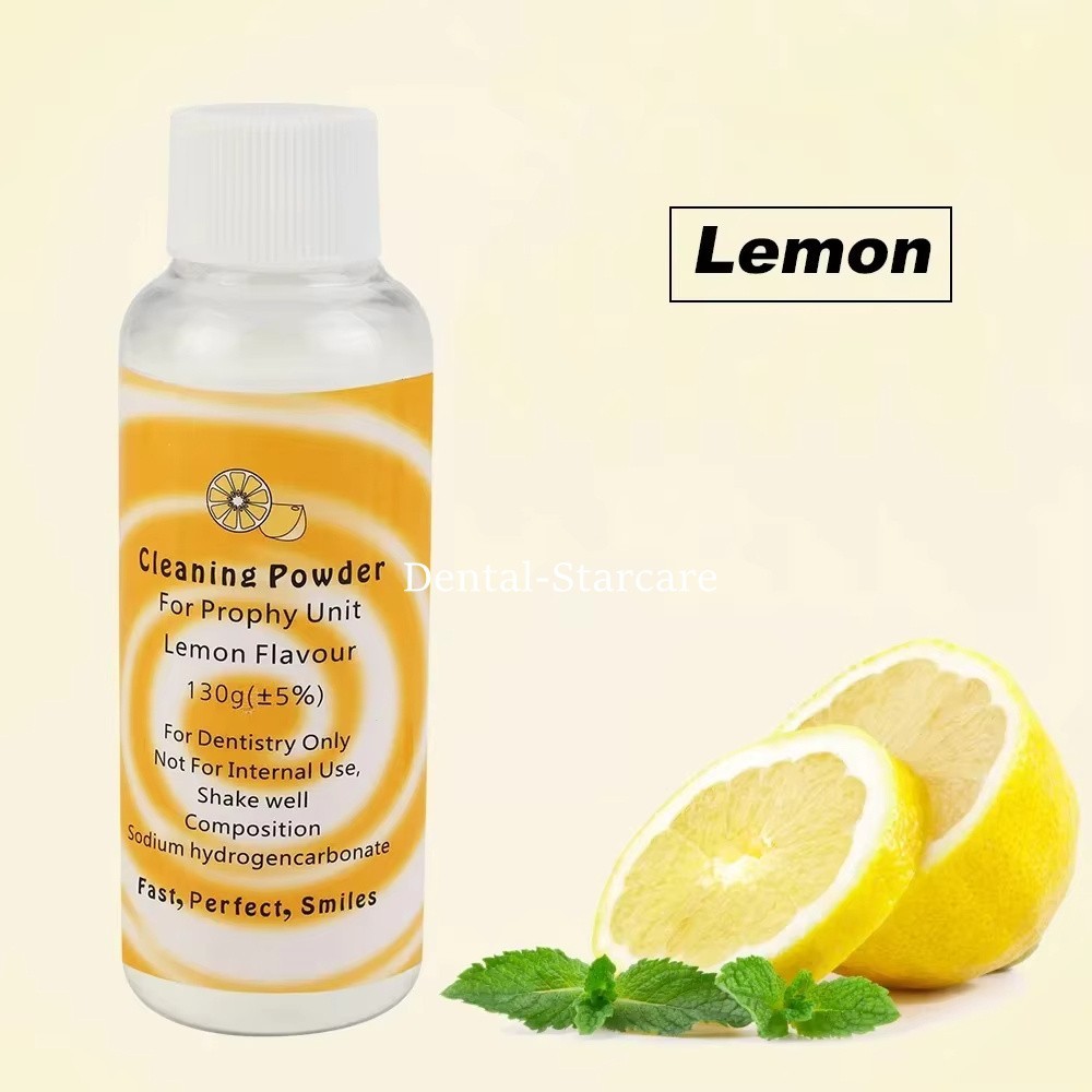 Dental Cleaning Powder Prophy Mate Air jet Polisher Cleaning Powder 1Bottle 130g