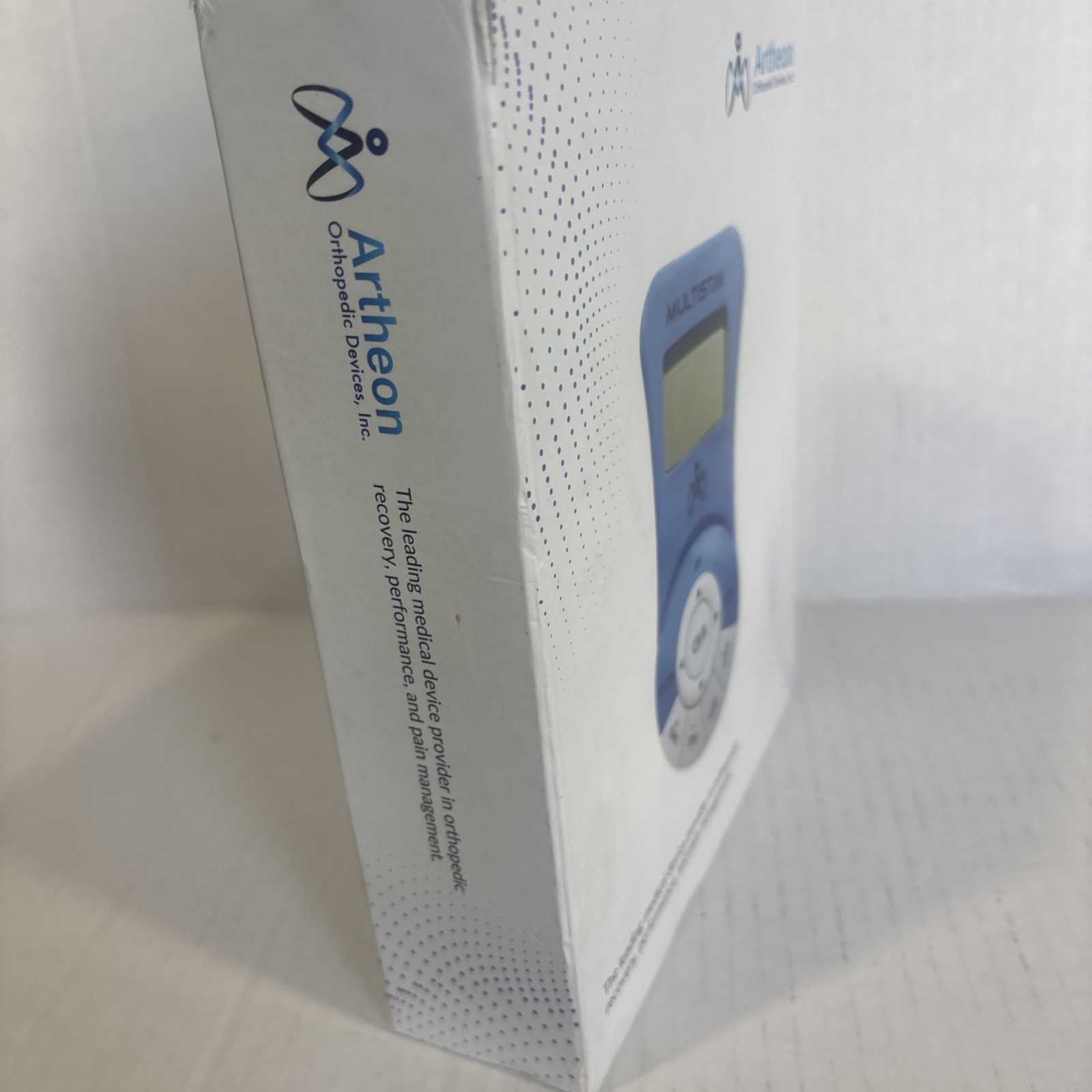 Artheon MultiStim TENS/EMS Unit 2-Channel Handheld w/ Leads Pads Manual