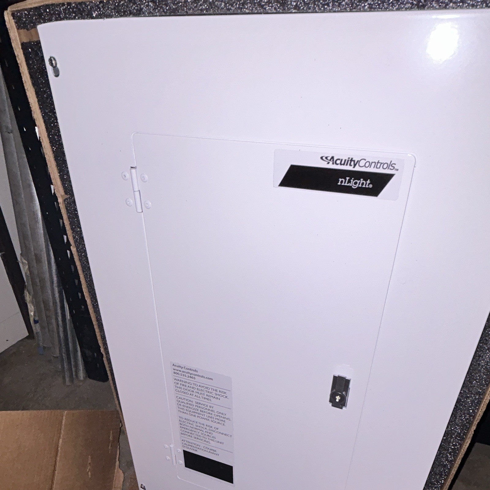 ARP Light ENC32 Lockable Wall Mount Metal Enclosure White IP20 120V Panel