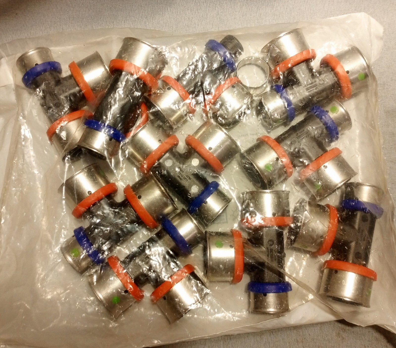 Bag Of 10 Viega 49545 PureFlow Press
