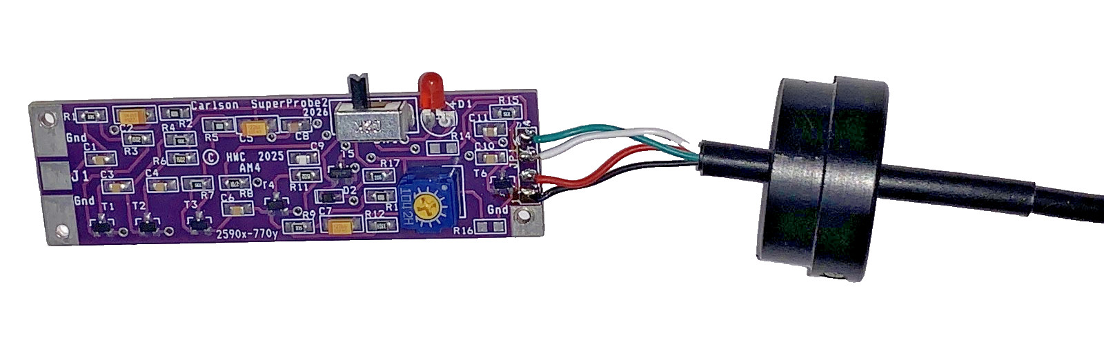 Carlson Super Probe MK3 Assembled & Tested PCBs From YouTube with SS Probe Kit