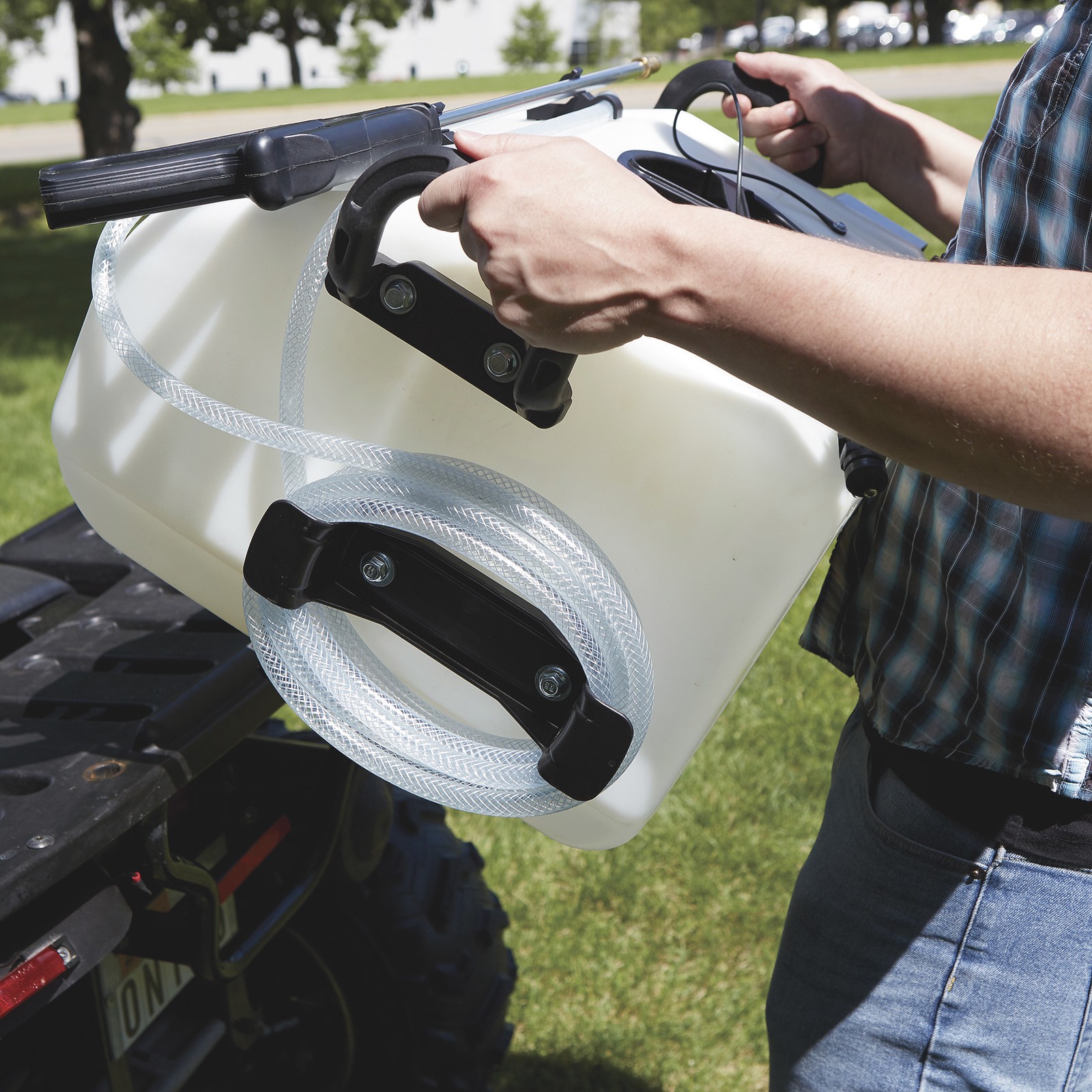 NorthStar ATV Boomless Broadcast and Spot Sprayer, 16-Gallon Capacity, 2.2 GPM,