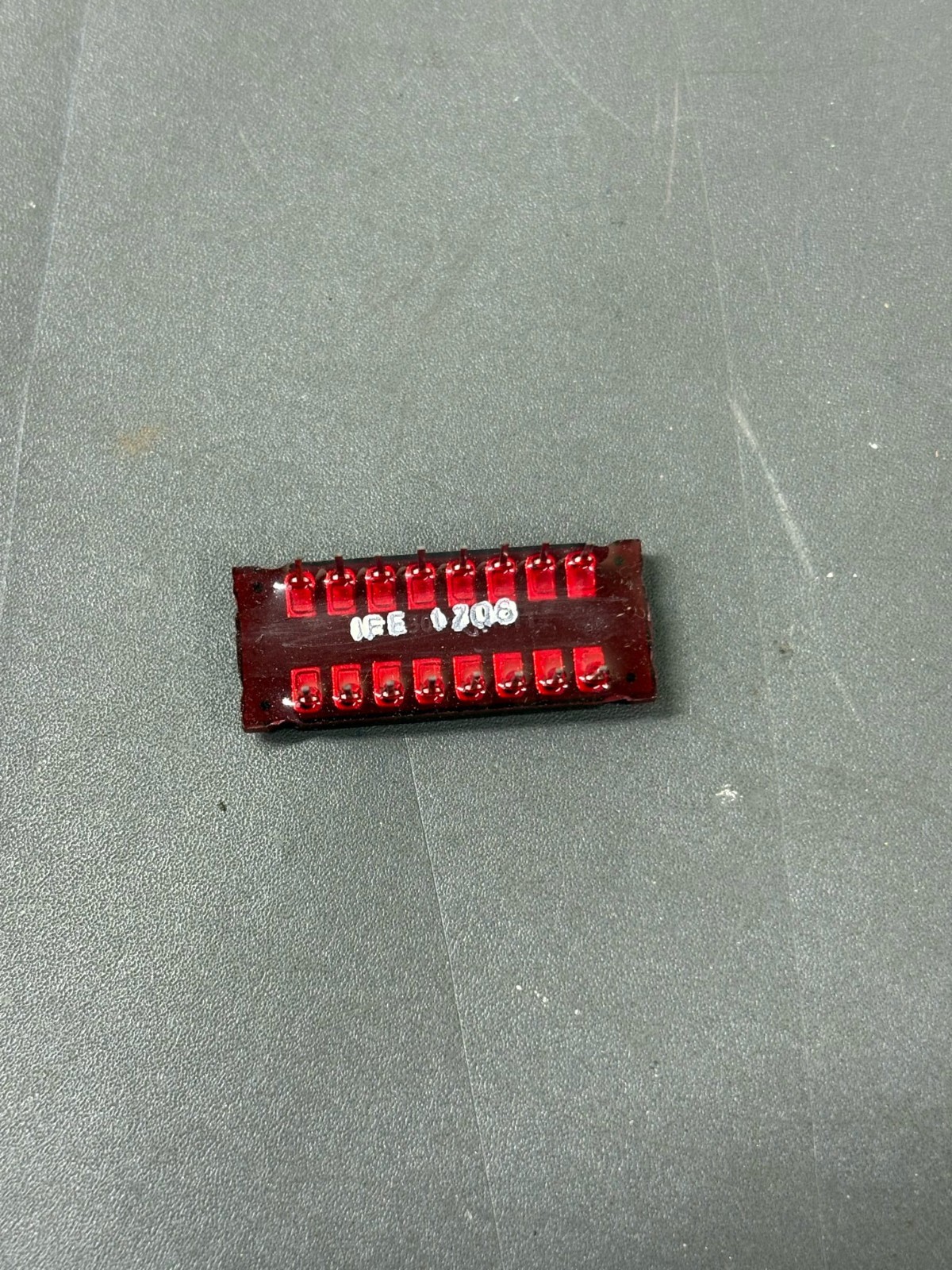 LED Bar Graph Display Red AEG 4209 10-Segment Indicator Module Through Hole