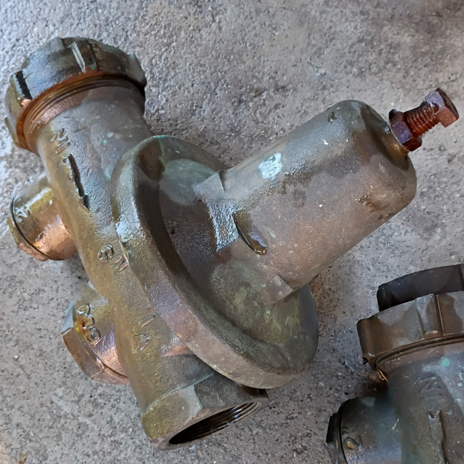 Wilkins 600 Manual Regulating Valve, Brass Body, Water Media, 2 Each
