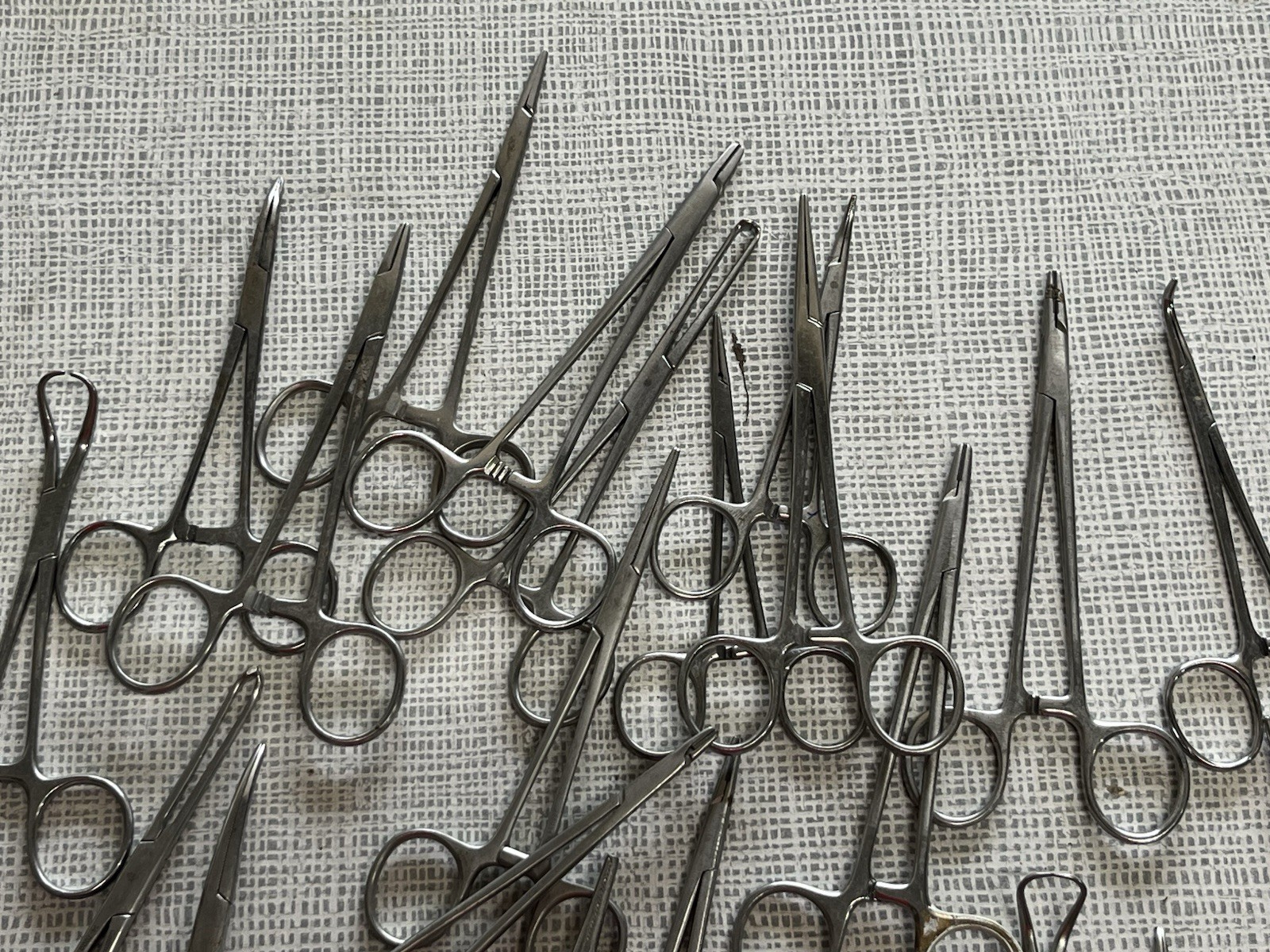 Lot of 80+ Various Brand & Size Medical Surgical Instruments Stainless Steel