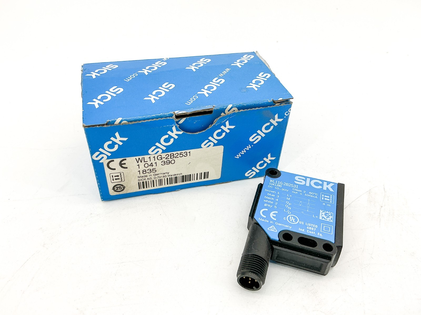 New Sick WL11G-2B2531 Photoelectric Sensor 10-30V Class 2 100ma 1041390
