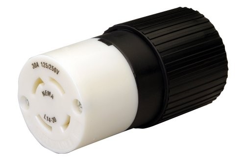 Reliance Generator Plug, 30 Amps, 125/250 Volts, L14-30, Model# L14-30C