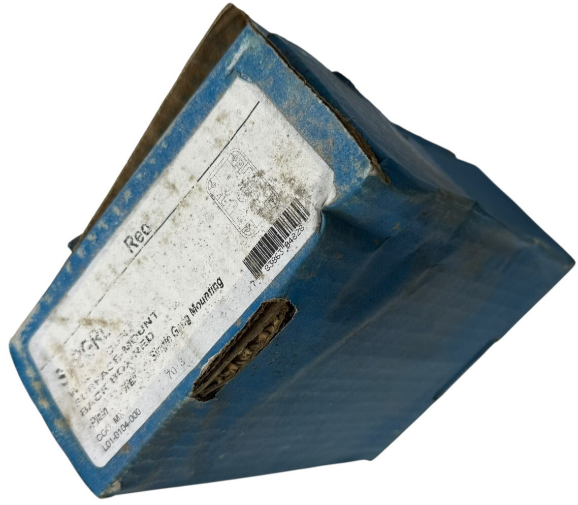 System Sensor #SBBGRL. Compact Wall Surface Back box, B70-0023-000 Red